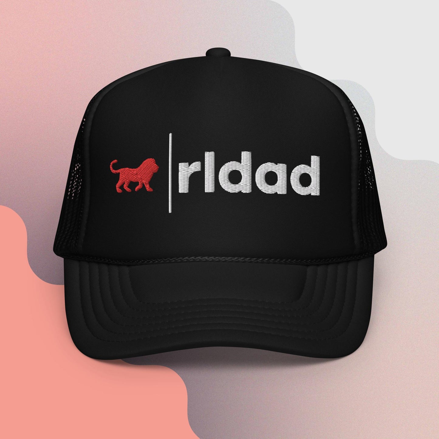 RLDAD red lion foam trucker hat