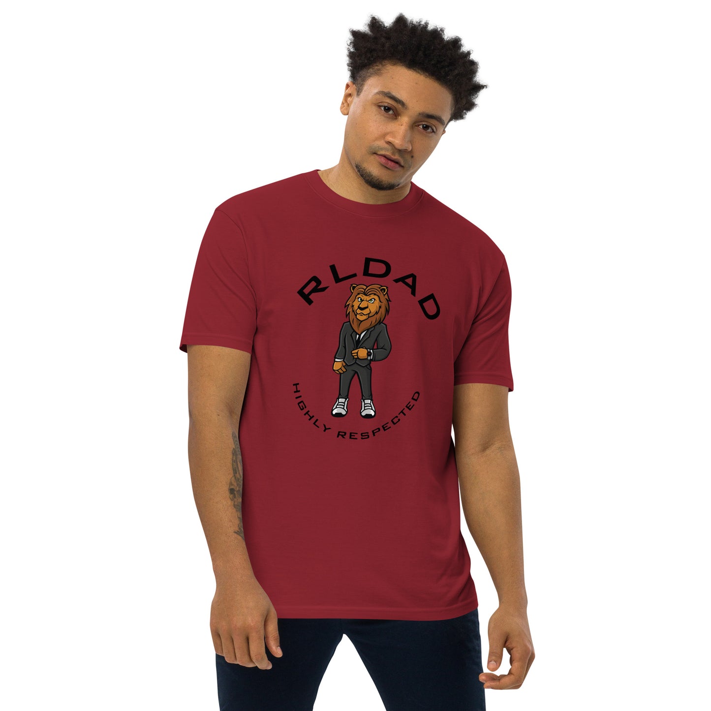RL Lion premium heavyweight tee