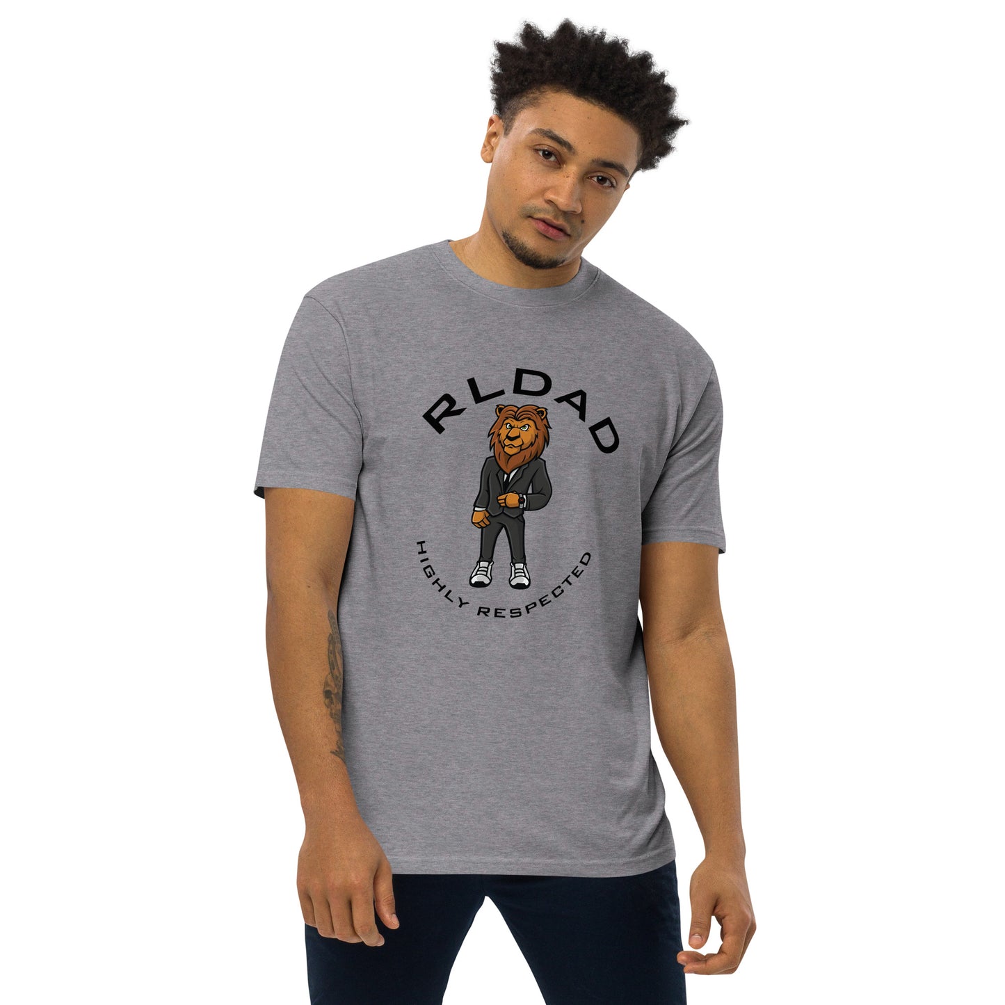 RL Lion premium heavyweight tee
