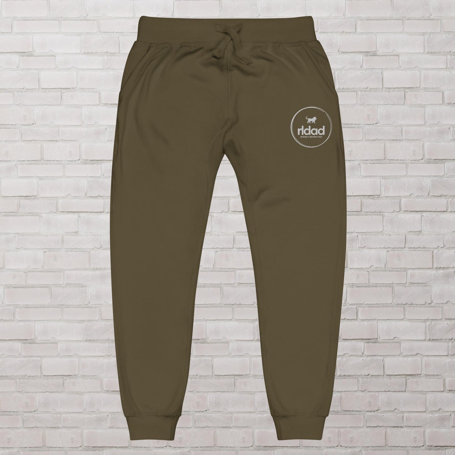 Olive Green Premium fleece sweatpants