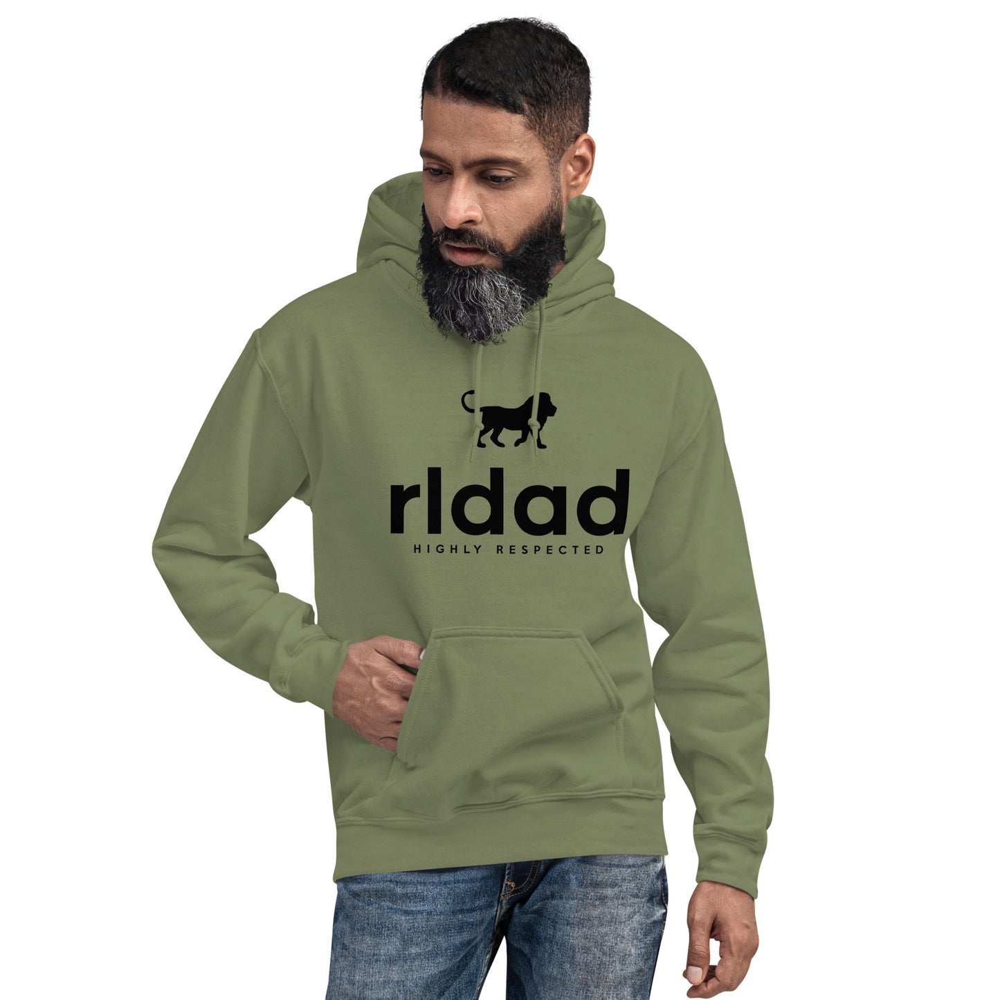 Olive green Unisex Hoodie