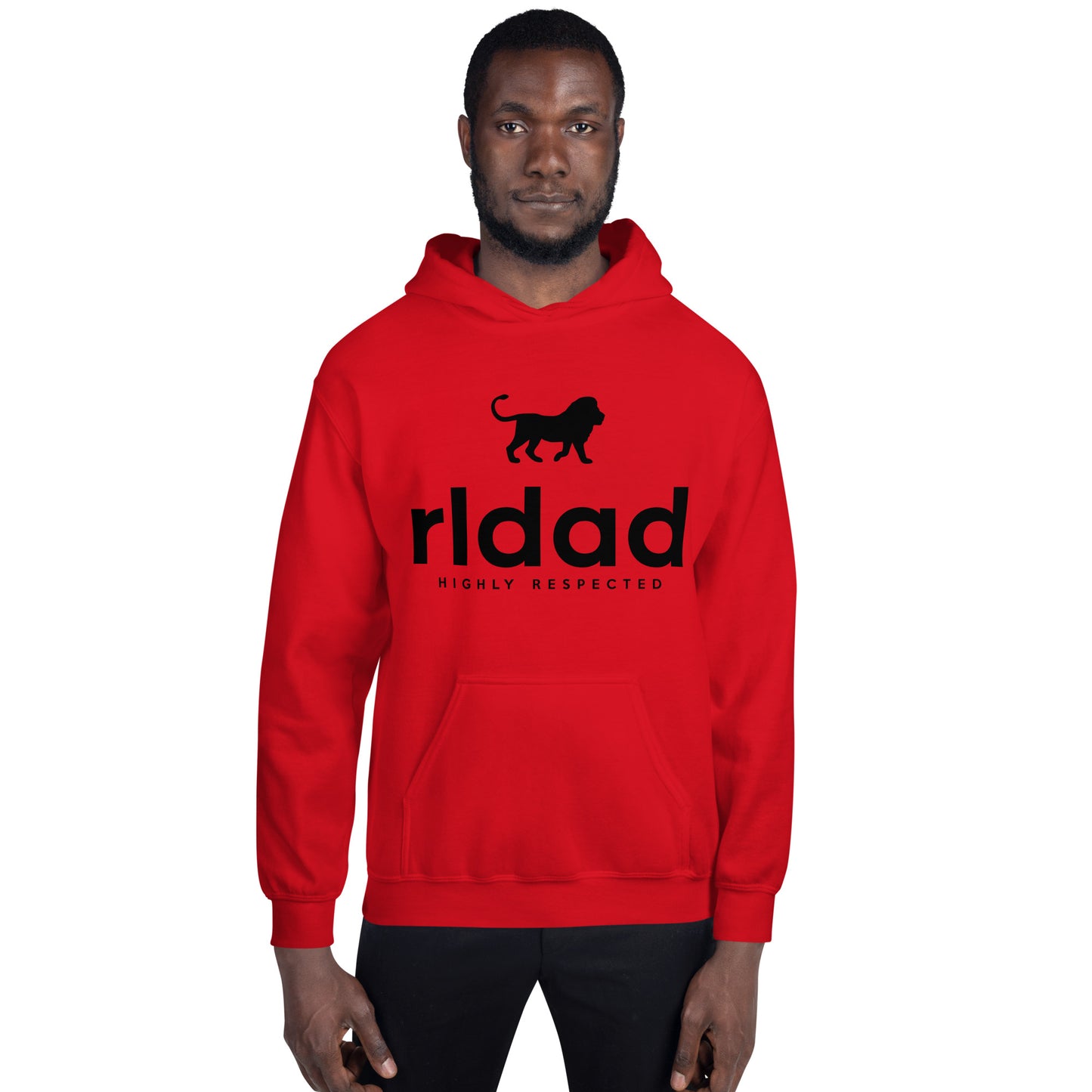 Red/black Unisex Hoodie