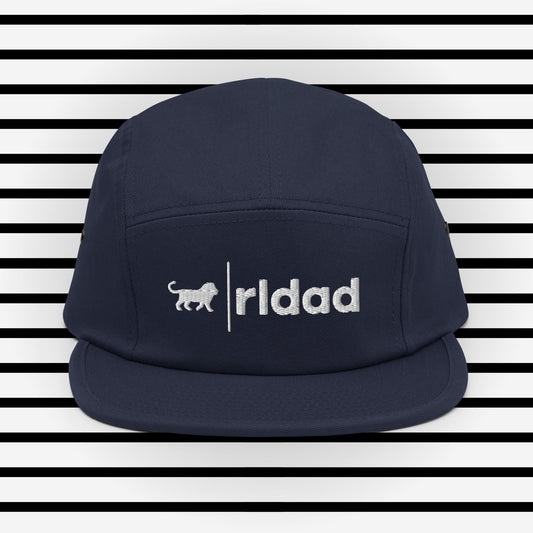 Navy Five Panel Cap