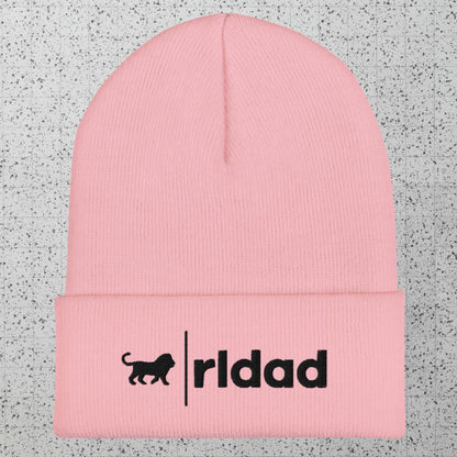 RLDAD Black Cuffed Beanie