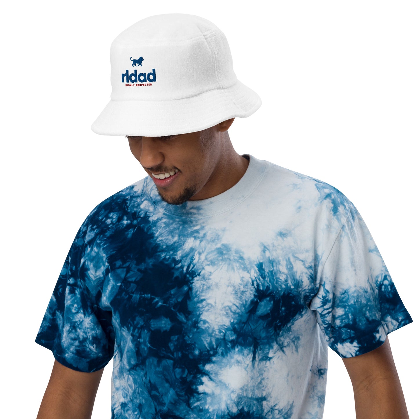 RLD terry cloth bucket hat